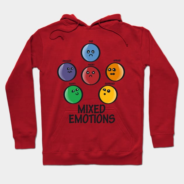 Mixed Emotions Hoodie by Piercek25